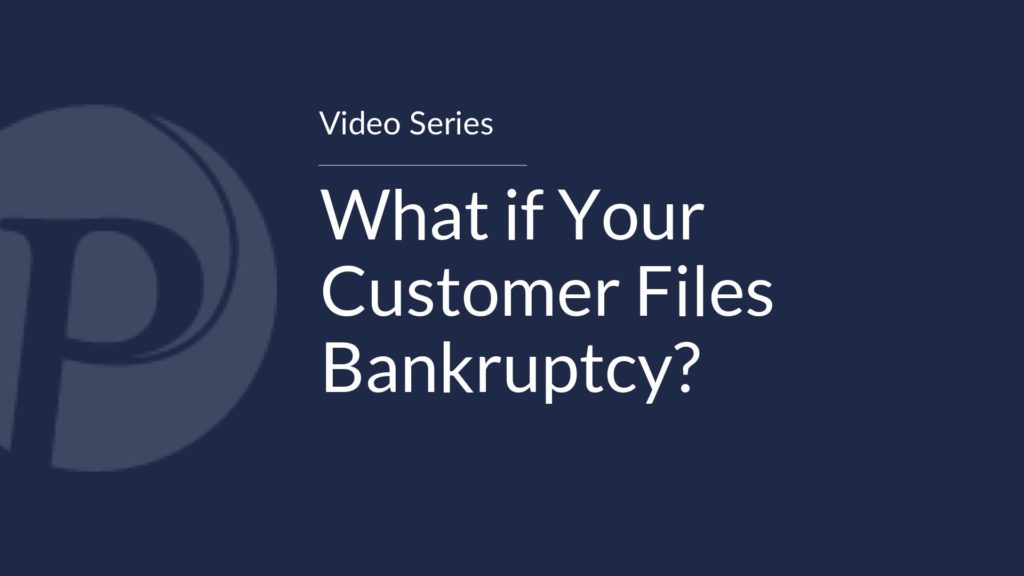 What if Your Customer Files Bankruptcy?